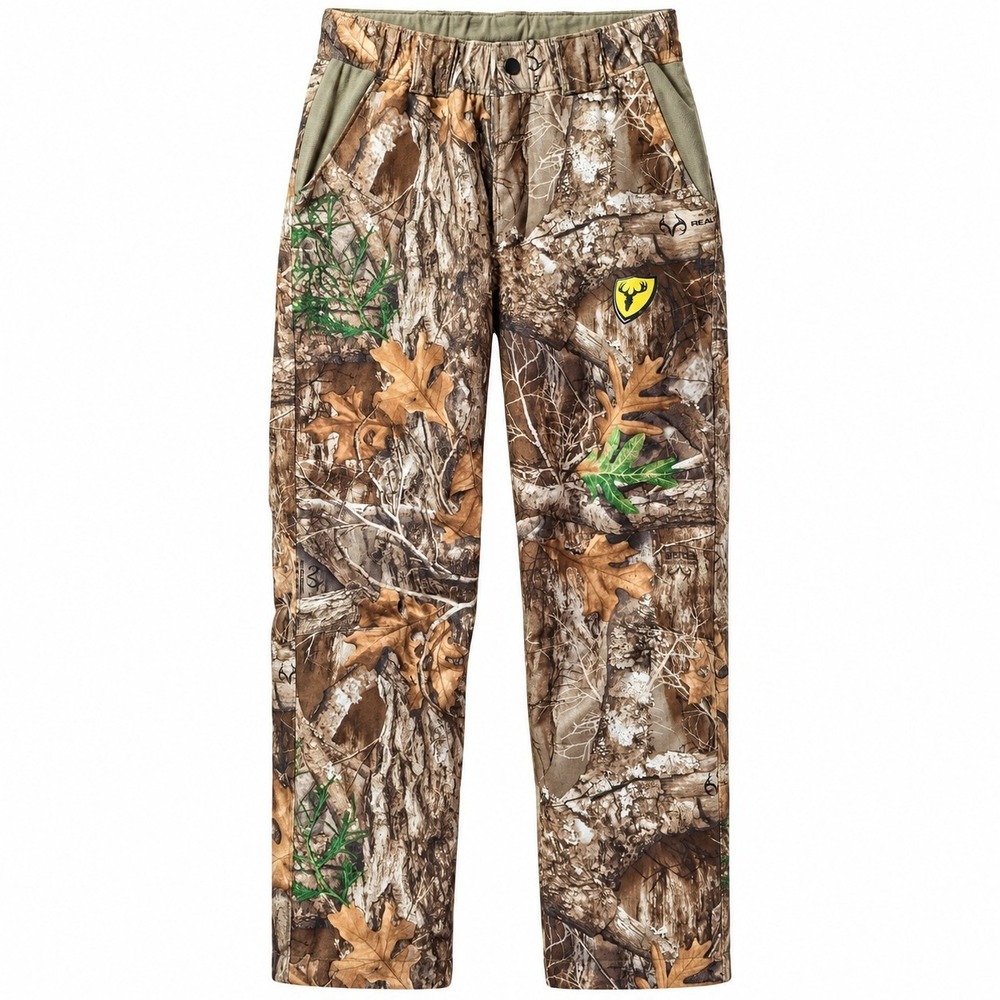 BLOCKER OUTDOORS Shield Series Youth Drencher Hunting Pant Sz L Camo Waterproof